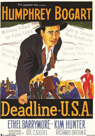 فيلم Deadline U.S.A. 1952 مترجم